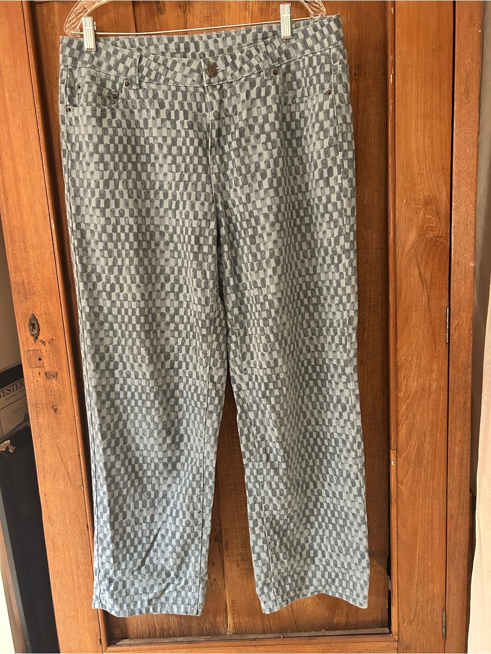 Target Future Collective Straight Leg Printed Jeans
